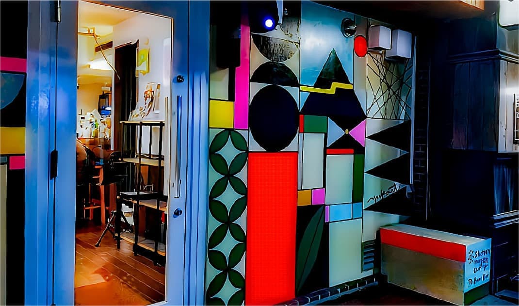 関内本格カレーyukartの森入り口